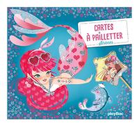 Cartes à pailleter - Sirènes