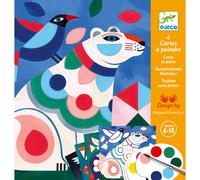 Cartes à peindre Djeco - 4 pièces