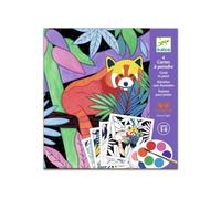 Cartes a peindre x 4 - selva - djeco