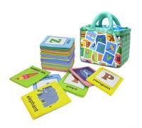 Cartes Alphabet Souples Avec Sac En Tissu, 26 Pièces, Jouets Éducatifs Pour Enfants, Apprentissage Précoce, Alphabet, Cadeau D'Anniversaire