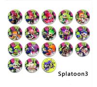 Cartes Amiibo Nfc Pour Splatoon 3 Nintendo Switch / Switch Lite / Wii U / New 3ds - Carte Ronde - Lot De 17
