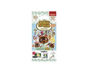 Cartes Amiibo NINTENDO Animal Crossing Série 5 Pack de 3 cartes (1 carte spéciale) Multicolore