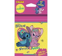 Cartes autocollantes Disney Stitch Panini Blister Pack 8 pochettes Multicolore