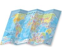 Cartes avec autocollants. Drapeaux du monde.