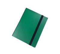 Cartes Binder 9 Poches, Album de Stockage de Collection, Chargement Latérale Cartes à échanger Binder de Cartes de Stockage, Vert