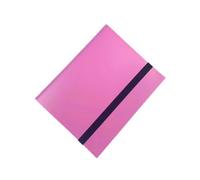 Cartes Binder 9 Poches, Album de Stockage de Collection, Chargement Latérale Cartes à échanger Binder de Cartes de Stockage, Rose