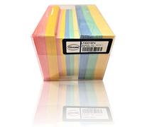 Cartes colorées avec enveloppe, 100+100 pièces, format 11x8 cm, petites cartes colorées avec enveloppe - Cartes cadeaux avec enveloppes 5 couleurs assorties Pastel, sachets avec feuilles