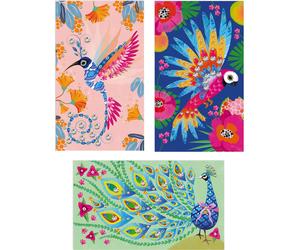Cartes créatives Strass Bel oiseau Les ateliers du calme
