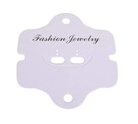 Cartes d 'affichage Bijoux Cartes suspendues Bijoux Cartes d' affichage Cartes à plier Cartes à afficher de mode pour collier Bracelet Boucle d 'oreille 50 Pcs Créatif et utilMagnifique charmant.