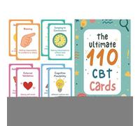 Cartes d'affirmation consciente - 110 cartes de psychologie pour adolescents, outils de gestion émotionnelle, cartes de ressources éducatives | Soutien parfait pour les étudiants, les adultes, les