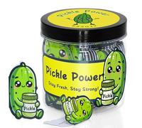 Cartes d'affirmation Pickle Power, soutien émotionnel encourageant les cornichons, messages positifs, cartes de motivation pour la santé mentale pour égayer vos amis
