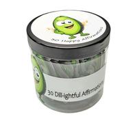 Cartes d'affirmation positives - Boîte de note de motivation avec citations amusantes et messages encourageants - Soutien émotionnel au design de cornichons pour l'appréciation, l'encouragement et le