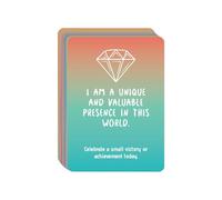 Cartes d'Affirmation pour Femmes, 50 Cartes d’Affirmations Positives, Outil de Méditation Anti-Stress pour Femmes, Adolescents, et Hommes - Encourager la Positivité et la Confiance en Soi