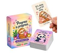 Cartes D'Affirmations Positives 48 Pièces Mignonnes D'Inspiration