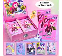 Cartes d'amitié My Little Pony - Ensemble de collection prêt pour les réseaux sociaux. Parfait pour les murs photo de café, la création de contenu d'influenceur et les rencontres interactives avec les