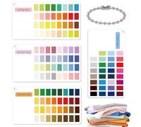 Cartes d'analyse des couleurs | 4 saisons en acrylique de référence rapide