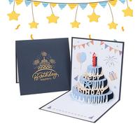 Cartes D'anniversaire 3D Cartes D'anniversaire Pop-up 3D Avec Des Lumières Et Des Sons, Des Cartes Postales De Salutation De Anniversaire, Des Cartes De Célébration De Souvenir, Un Design Éléga