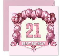 Cartes d'anniversaire amusantes pour 21e anniversaire pour femme