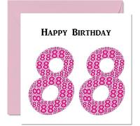 Cartes d'anniversaire amusantes pour femme - Shapecloud - Carte d'anniversaire pour papa, maman, arrière-grand-père, grand-père, grand-mère, grand-mère, grand-mère, oncle, tante, 145 mm x 145 mm,