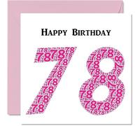 Cartes d'anniversaire amusantes pour femme - Shapecloud - Carte d'anniversaire pour papa, maman, arrière-grand-père, grand-père, grand-mère, grand-mère, grand-mère, oncle, tante, 145 mm x 145 mm,