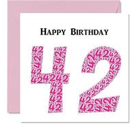 Cartes d'anniversaire amusantes pour femme - Shapecloud - Carte d'anniversaire pour papa, maman, frère, sœur, grand-père, grand-mère, oncle, tante, 145 mm x 145 mm, carte d'anniversaire amusante