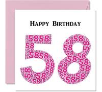 Cartes d'anniversaire amusantes pour femme - Shapecloud - Carte d'anniversaire pour papa, maman, grand-père, grand-mère, oncle, tante, cousin, ami, 145 mm x 145 mm, carte d'anniversaire amusante