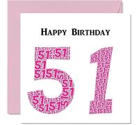 Cartes d'anniversaire amusantes pour femme - Shapecloud - Carte d'anniversaire pour papa, maman, grand-père, grand-mère, oncle, tante, cousin, ami, 145 mm x 145 mm, carte d'anniversaire amusante