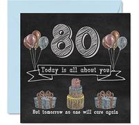 Cartes d'anniversaire amusantes pour homme et femme - Tableau noir à la craie - Carte d'anniversaire pour oncle, maman, papa, grand-père, grand-père, grand-mère, grand-mère, grand-mère, grand-mère,