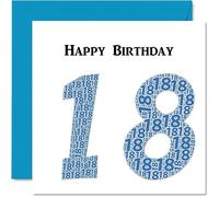 Cartes d'anniversaire amusantes pour homme - Shapecloud - Carte d'anniversaire pour fils, fille, frère, sœur, petit-fils, petite-fille, nièce, neveu, cousin, 145 mm x 145 mm, carte d'anniversaire