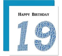 Cartes d'anniversaire amusantes pour homme - Shapecloud - Carte d'anniversaire pour fils, fille, frère, sœur, petit-fils, petite-fille, nièce, neveu, cousin, 145 mm x 145 mm, carte d'anniversaire