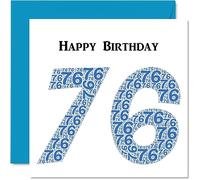 Cartes d'anniversaire amusantes pour homme - Shapecloud - Carte d'anniversaire pour papa, maman, arrière-grand-père, grand-père, grand-mère, grand-mère, grand-mère, oncle, tante, 145 mm x 145 mm,