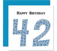 Cartes d'anniversaire amusantes pour homme - Shapecloud - Carte d'anniversaire pour papa, maman, frère, sœur, grand-père, grand-mère, oncle, tante, 145 mm x 145 mm, carte d'anniversaire amusante