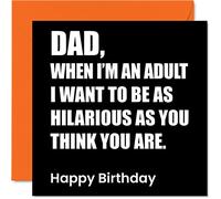 Cartes d'anniversaire amusantes pour papa, Hilarant As You