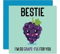 Cartes d'anniversaire pour bestie, Grape-Ful