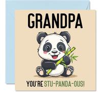 Cartes d'anniversaire pour grand-père, Stu-Panda-ous