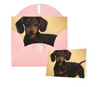 Cartes d'anniversaire Thinking of You avec enveloppes. Une jolie carte vierge pour toutes les occasions - Carte de vœux d'anniversaire pour invitations de mariage, remerciements, 10 x 15 cm