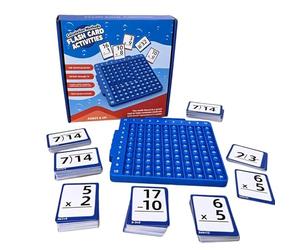Cartes d'apprentissage des mathématiques, ensemble de multiplication supplémentaire, outil de table éducatif portable, pour garçons et filles, tutoriel familial, apprentissage, maison, école, voyage