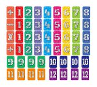 Cartes d'apprentissage des mathématiques pour,Carte de mathématiques éducatives, Cartes mémoire d'apprentissage des mathématiques à domicile pour l'éducation précoce pour l'école, Ensemble de cartes