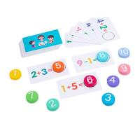 Cartes d'apprentissage des mathématiques pour les tout-petits - Jouet Montesori, cartes d'apprentissage des mathématiques, jouets éducatifs pour l'apprentissage préscolaire - Jouet pour mathématiques
