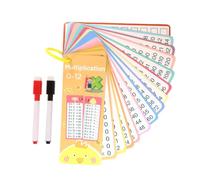Cartes d'apprentissage Mathématiques Soustraction Interactive Éducative | Pour Écrire et Effacer Maternelle CP CE1 École à la Apprentissage Maths Exercices Multiplication
