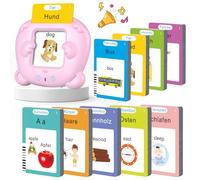 Cartes d'apprentissage parlantes pour enfants 510 mots à partir de 2, 3, 4, 5, 6 ans, jeux éducatifs pour autisme, jouets éducatifs pour enfants d'âge préscolaire, cadeau pour garçons et filles de 2 à