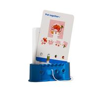 Cartes d'apprentissage pour Jeunes, Cartes d'apprentissage pour, Affiche d'apprentissage précoce, Jeu de société d'éclairage et d'éducation précoce, Jouets avec clé et Corde P