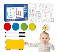 Cartes d'apprentissage pour Les, Cartes de Puzzle d'apprentissage des - Livre éducatif Funny Activités d'apprentissage des Tout-Petits,Cartes Flash préscolaires effacées Aides