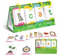 Cartes d'apprentissage préscolaire - Phonics de Mots à Vue, Jeu Flash, étude de Premier Mot pour Tout-Petit, kit de cardons | Supplies en Classe Homeschool, idéal pour Les Filles garçons de dé