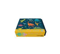 CARTES D'ART-Mini puzzle des dinosaures Cartes d’art 50 pièces