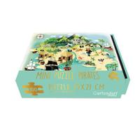 CARTES D'ART-Mini puzzle pirates coloris multicolore Cartes d'Art