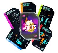 Cartes de Basketball Hot Shots | 64 Cartes en Plastique imperméable | Comprend 45 Exercices guidés, 9 entraînements d'archétype, 5 Jeux et 5 Cartes d'information | Idéal pour l'entraînement et Le