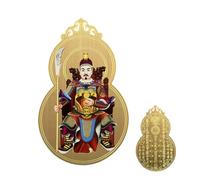 Cartes De Bénédiction Tai Sui 2026 - Décoration Chinoise Portable en Cuivre Doré | de Protection Taisui Puissante Année du Cheval - pour Hommes, Femmes, Parents, Grands-Parents, Conjoint, Famille Et