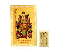 Cartes de bénédiction Tai Sui 2026, doré et cuivre chinois, décoration d'intérieur, porte chance, carte de bon augure, pour hommes, femmes, jeunes, maman, papa, grand-mère, grand-père, épouse, mari