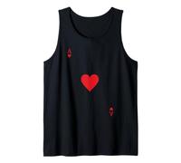 Cartes de blackjack Ace of Hearts Poker 21 Débardeur